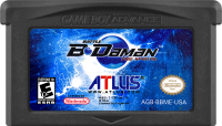 Battle B-Daman: Fire Spirits GameBoy Advance  box art